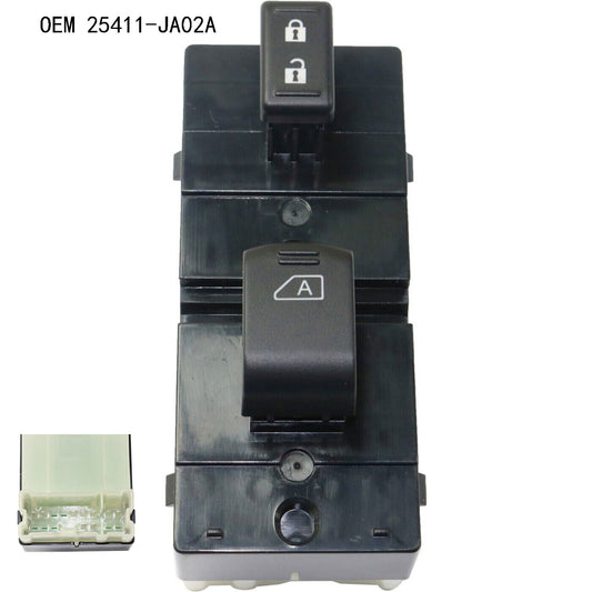 For 2007-2012 for Nissan Altima Front Right Sedan Auto Down 25411JA02A Window Switch