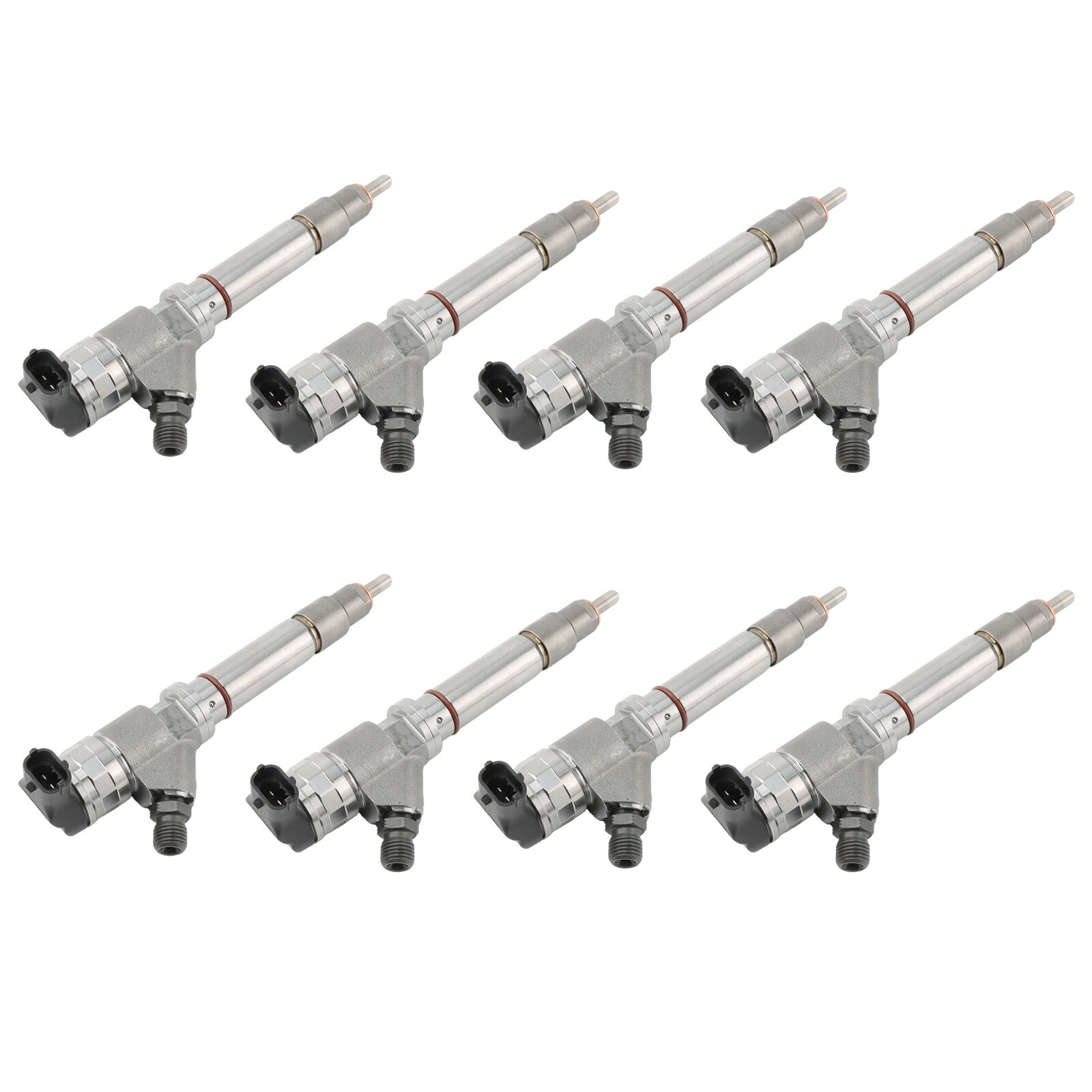 8x 0445120027 Fits for 2004-2005 GM for Chevrolet 6.6L Duramax LLY Fuel Injector