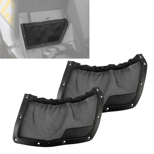 2 Pcs Back Panel Rear Storage Net 715008312 For Can Am Maverick R X XRS