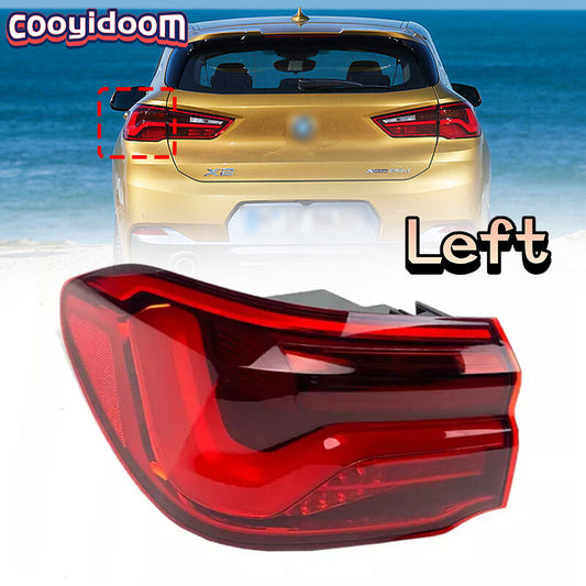 Left Side for BMW X2 F39 2020-2023 Taillight Flashing Light Brake Light