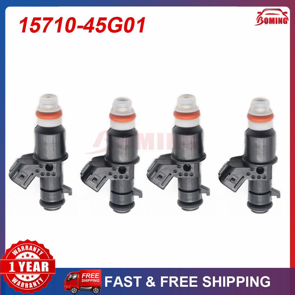 15710-45G01 For 06-09 for Suzuki Quadracer 450 LT-R450 LTR450 New Fuel Injector 4PCS