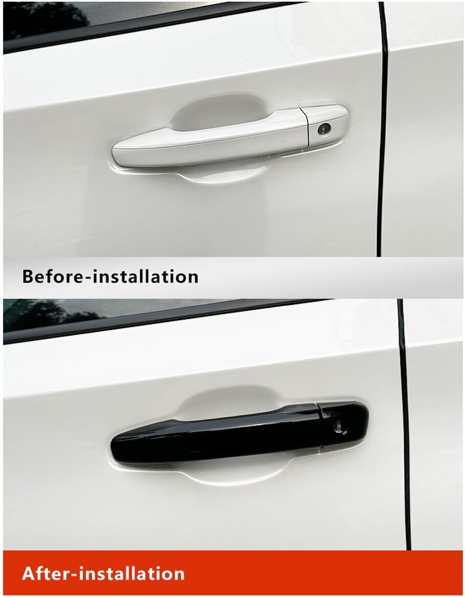 for Honda Accord 10th Gen 2018-2022 Car Exterior Door Handle Cover Bright Black