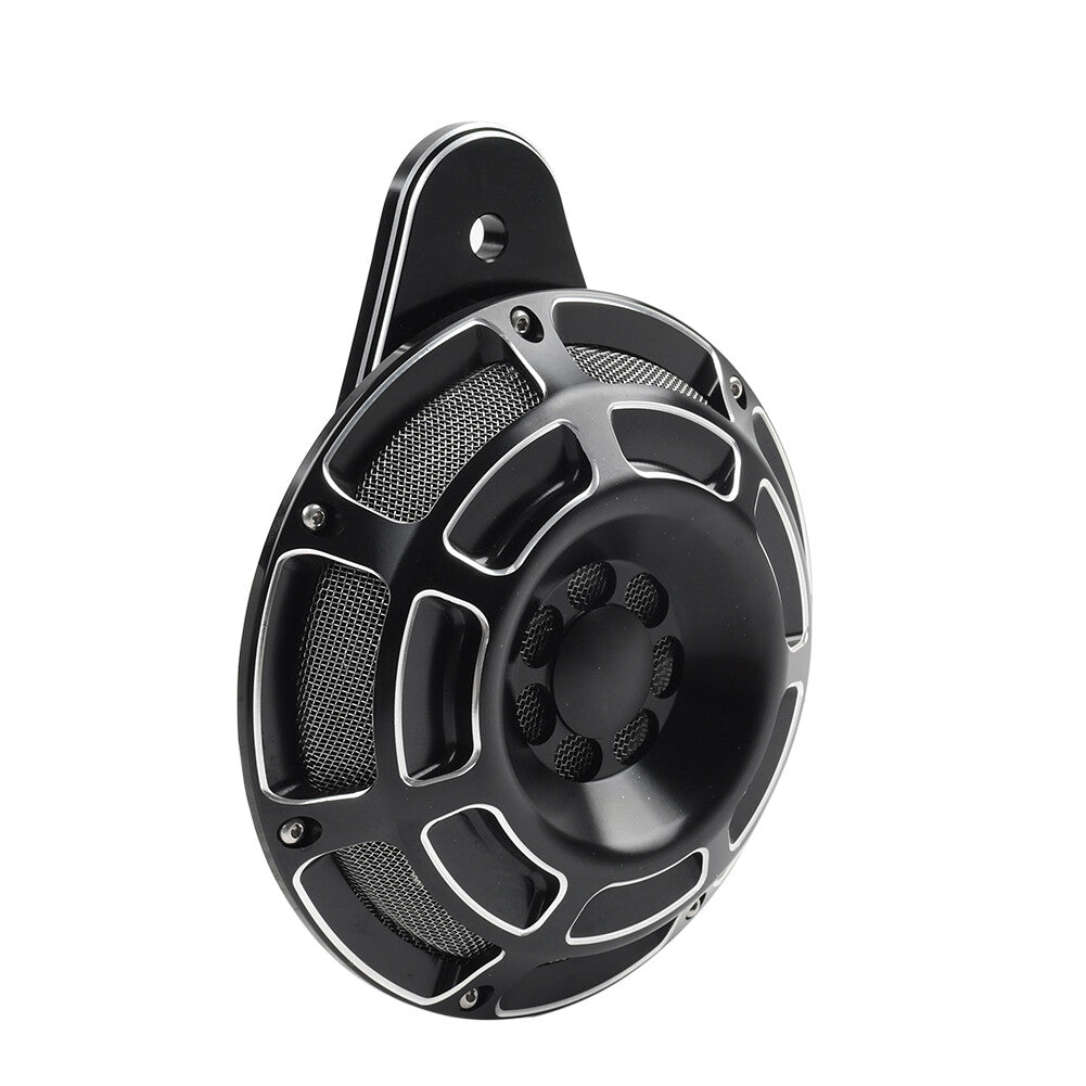 Horn Speaker Cover Chrome for Harley Big Twin 1991-2023( (for Evo/for Twin Cam