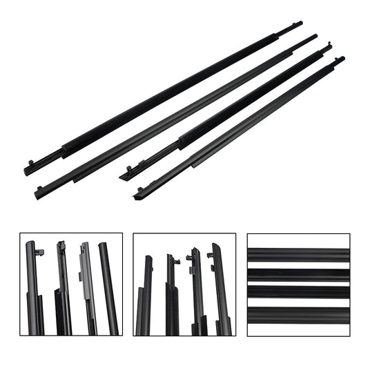 Weatherstrip window sealing and molding trim suitable for Toyota Prius 2010 - 2015
