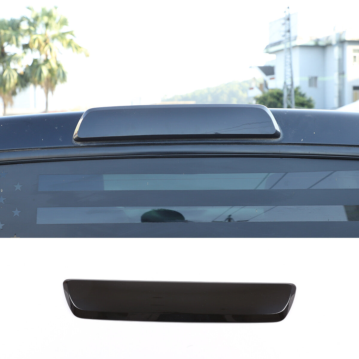Red ABS air conditioning vent socket cover decoration for Toyota Tacoma 2016-22