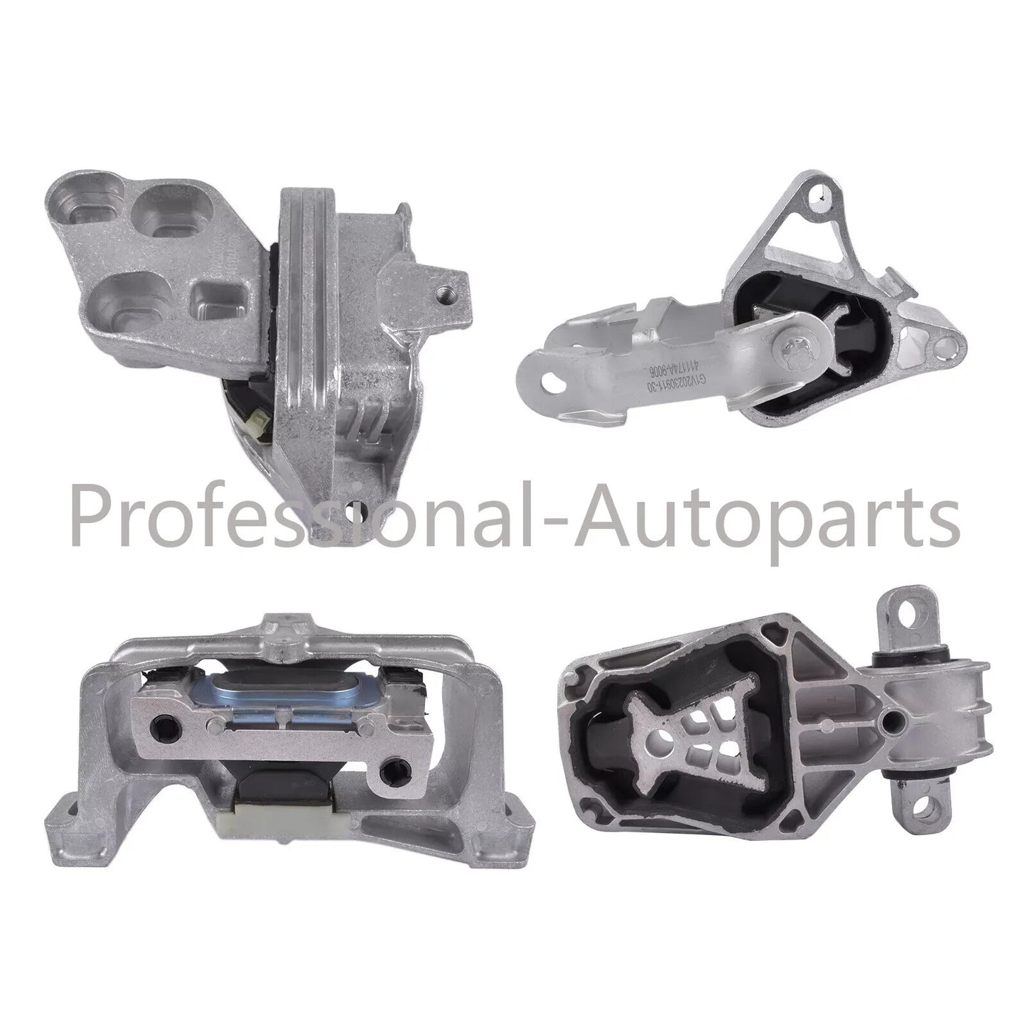 4PCS Engine MotorTransmission Mount Fit for Mercedes-Benz B250 CLA250 GLA250