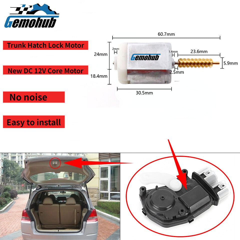 POWER TRUNK LID LOCK MOTOR for 06-2014 for Kia Grand Carnival 06-2014 for Kia Carnival