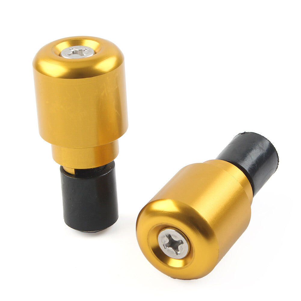 Lenkergriffe Bar End Slider Cap f¨¹r for HONDA CBR1000RR Motorrad Aluminum Gold