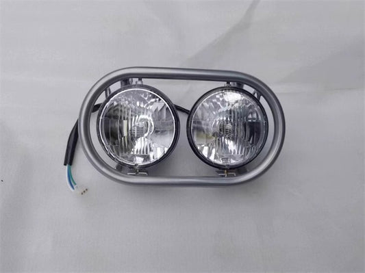 Motorcycle Bajia Japan Headlight Head Lamp iron clamp Light wire speed assembly