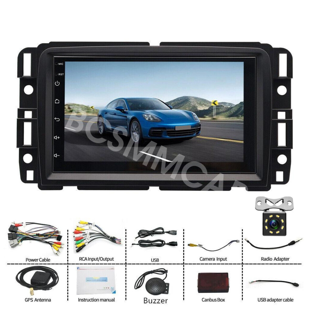 7In Androind 13 Car GPS Fit for GMC Acadia 2013-2017 Stereo Radio WIFI 4G RDS