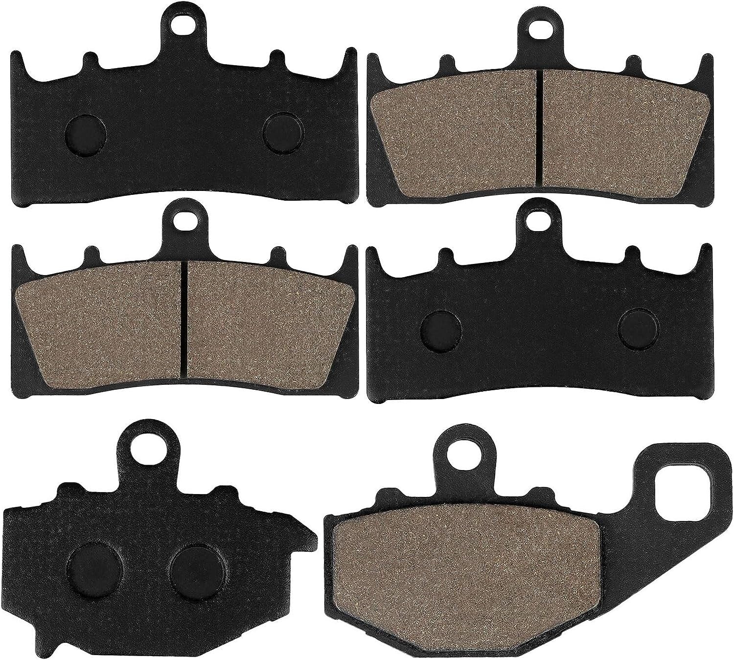 Front Rear Brake Pads for Kawasaki ZX9R ZX-9R ZX900 1996-2001, ZX6R ZX636 2002