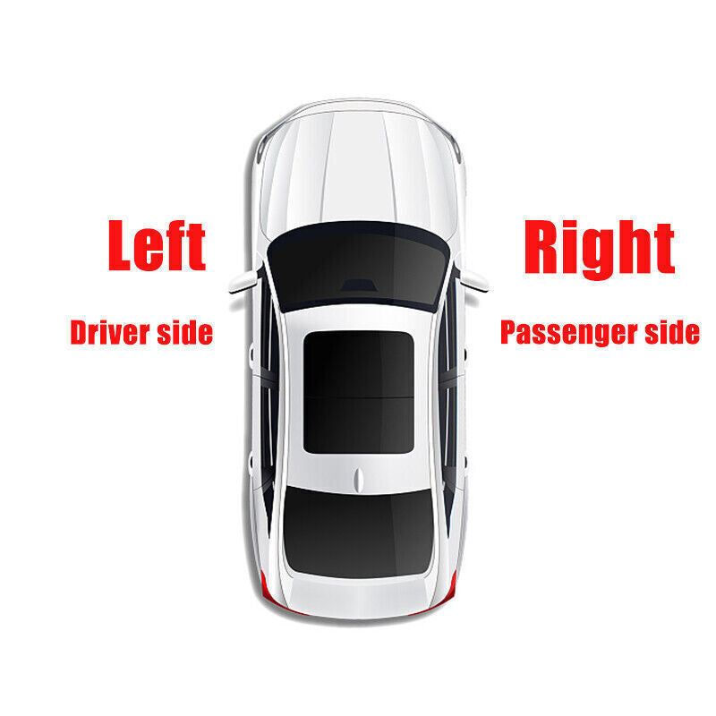 Front Grille Trailer Tow Cover Silver Pair for Toyota Highlander 2017 2018-19