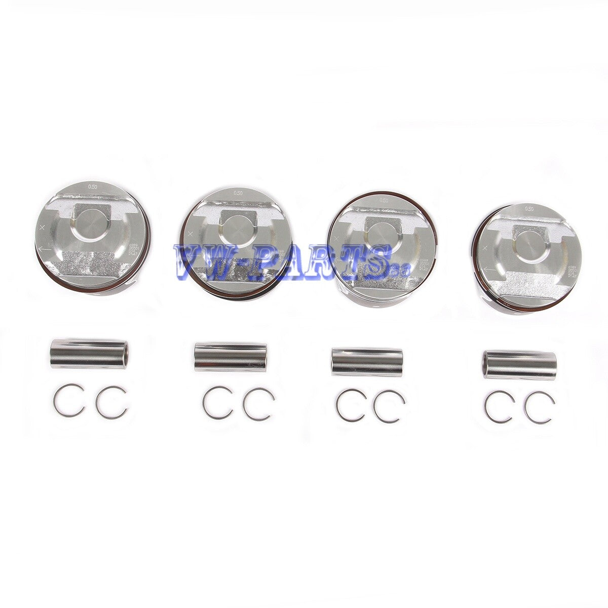 2.0T Oversize 0.5mm Pistons Rings Kit Fit for Buick for Cadillac for Chevrolet