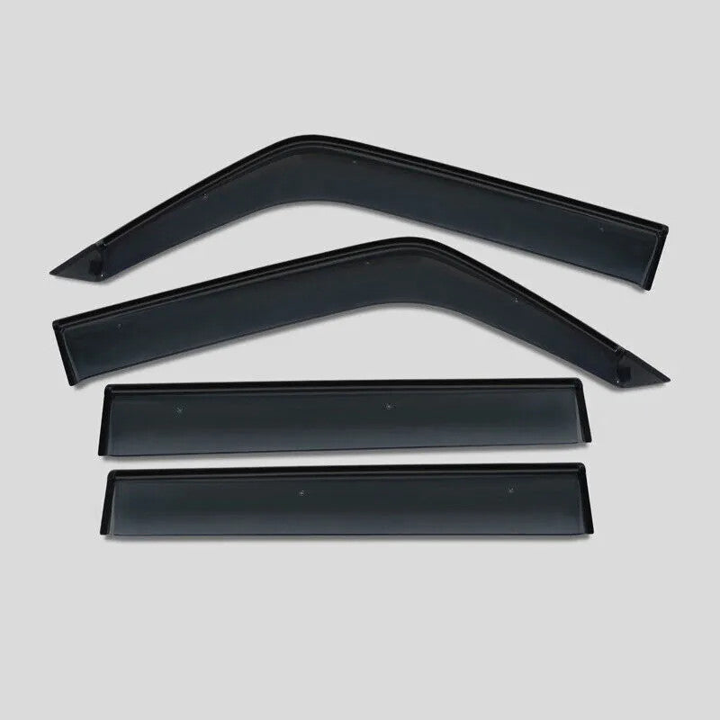 for Mitsubishi Pajero V31 V32 V33 Black Window Visor Sun Rain Deflector Guard 4x