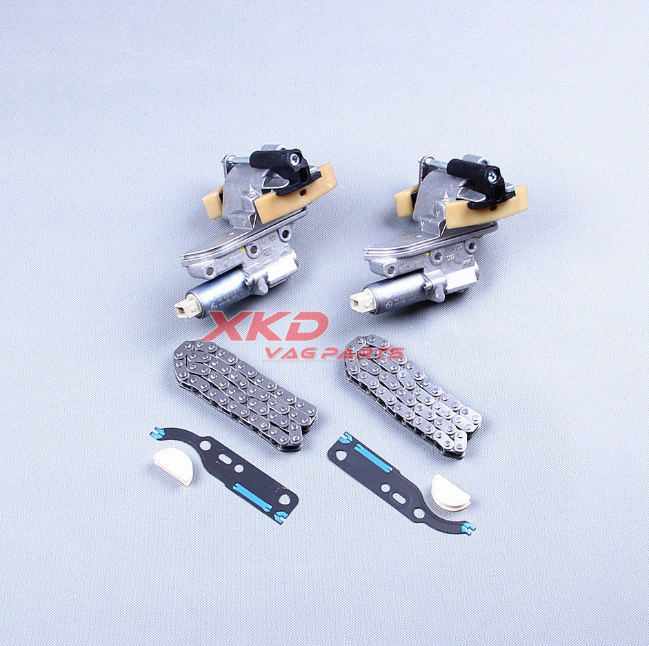 Dual overhead camshaft timed chain tensioner kit for Audi A4, A6, for Volkswagen for Passat 2.4, 2.7, 2.8 V6...