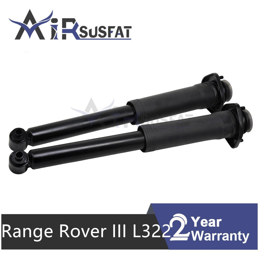 2x Rear Shock Absorber Struts W/O VDS for Range Rover MK III L322 2002-2012