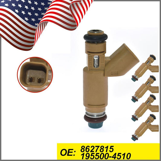 5PCS Fuel Injectors 8627815 for 2004-2010 for Volvo C30 S40 V50 2.5L L5 FJ1118