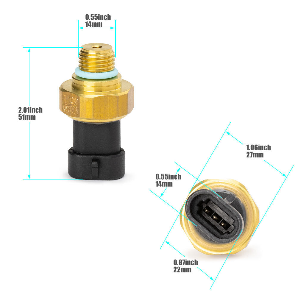 New Oil Pressure Sensor 3080406 PS398 For N14 M11 ISX 4921487 3083716