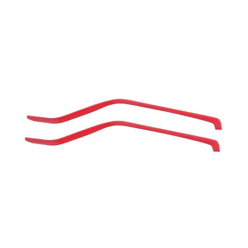 ABS Red Console Gear Shift Both Side Strip Cover for Toyota Highlander 2020-2023
