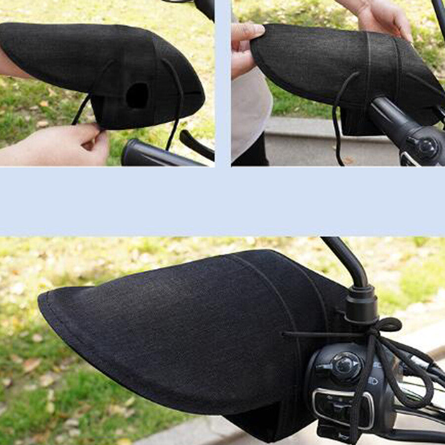 2-Piece Motorcycle Summer Sun Protection Racing Gloves Waterproof Summer Sunshade Gloves