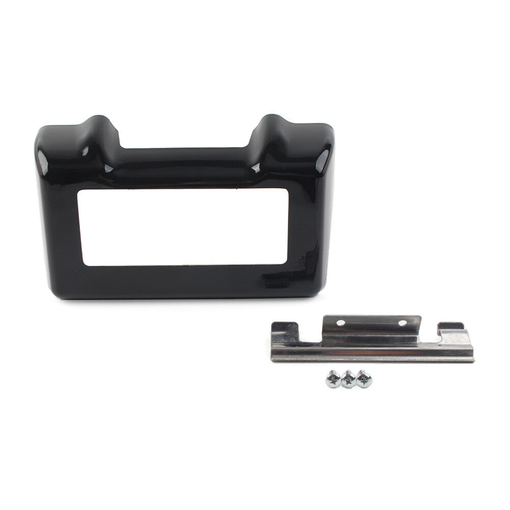 for Harley Touring Road King Electra Road Glide FLHX Black Oil Cooler Cover