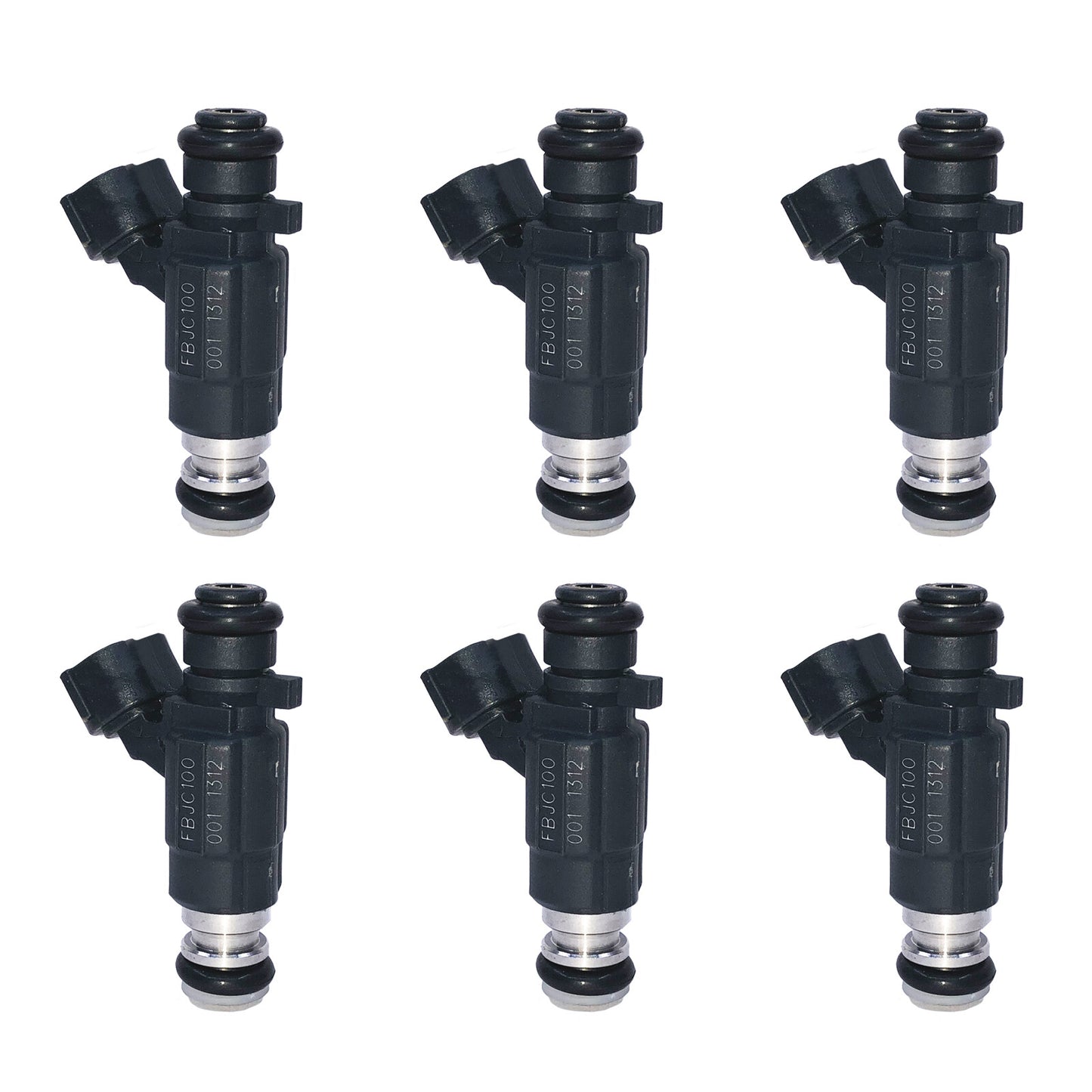Set of 6 Fuel Injectors FBJC100 For 2003-2004 for Nissan 350Z 3.5L