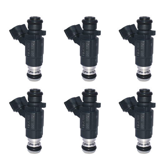 Set of 6 Fuel Injectors FBJC100 For 2003-2004 for Nissan 350Z 3.5L
