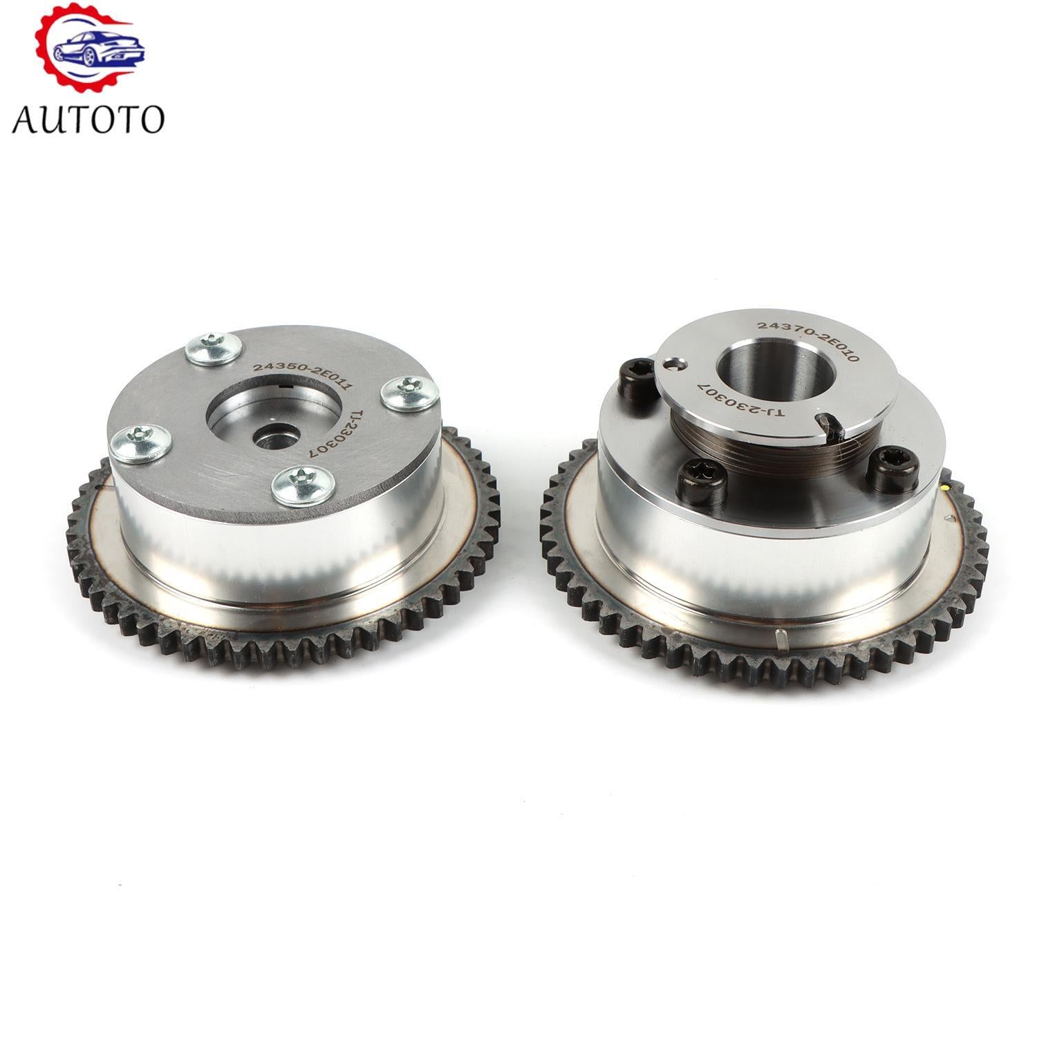 Exhaust Intake Timing Sprocket 24350-2E011 24370-2E010 for 1.8/2.0L for Hyundai for KIA