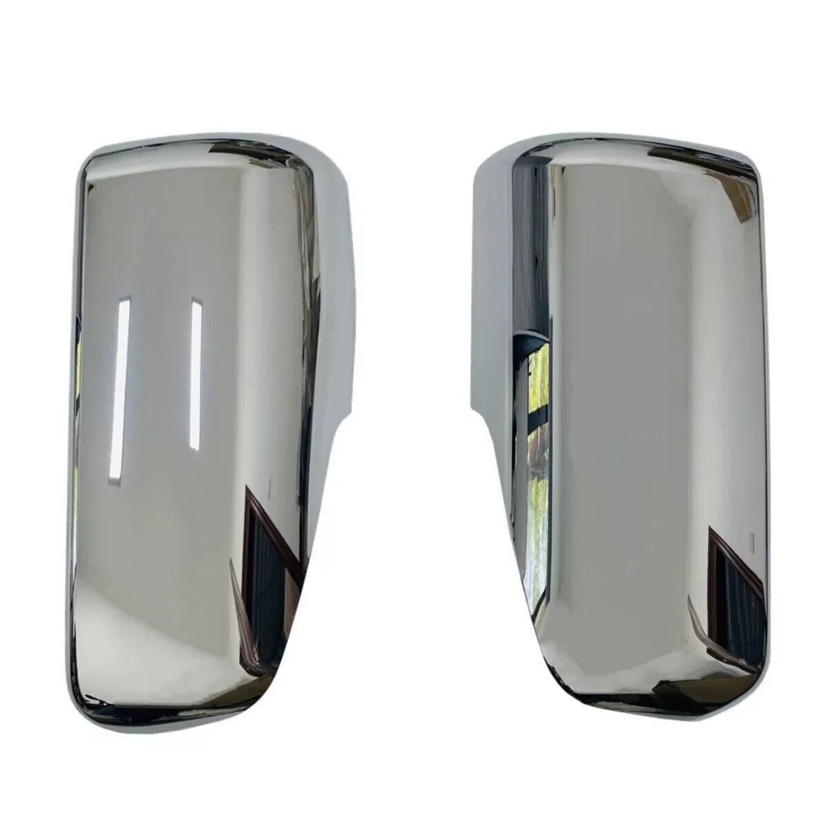Suitable for 2018-2023 for Freightliner Cascadia, a pair of chrome-plated door mirror covers (left and right).