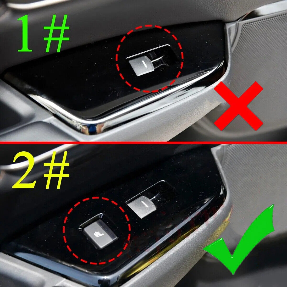 4pcs For 17-21 for Honda CRV Accessories Carbon Fiber Door Armrest Panel Trim Covers