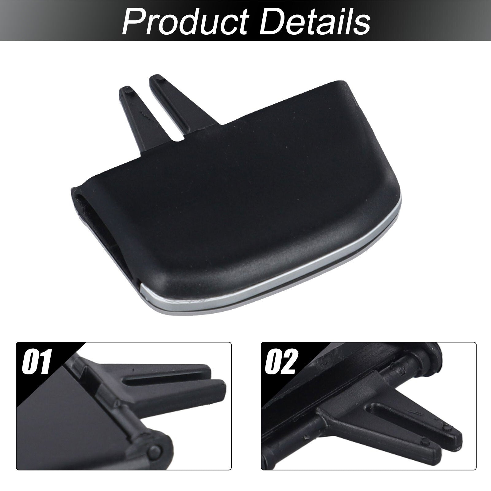 High performance Front Left/Right AC Air Vent Outlet Tab Clip for Volvo