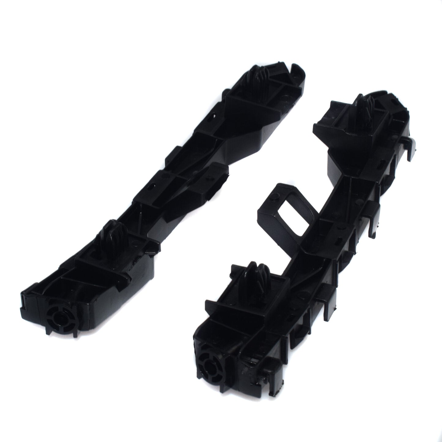 A pair of front left and right bumper brackets suitable for Honda Accord 2013-2017 2.0L, 2.4L, and 3.5L models.
