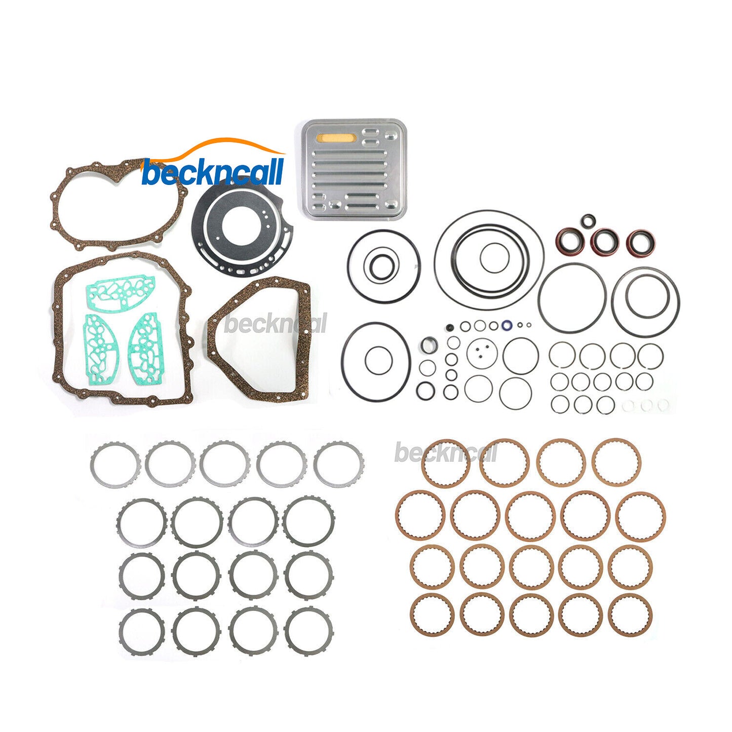 A604 Transmission Master Overhaul Rebuild Kit 90-Up Stage 3 40TE 41TE F4AC1 New