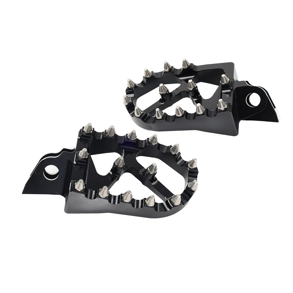 CNC MX Foot Pegs Pedal Rest Footpeg for Kawasaki KX100 KX65 for Suzuki RM 100 65