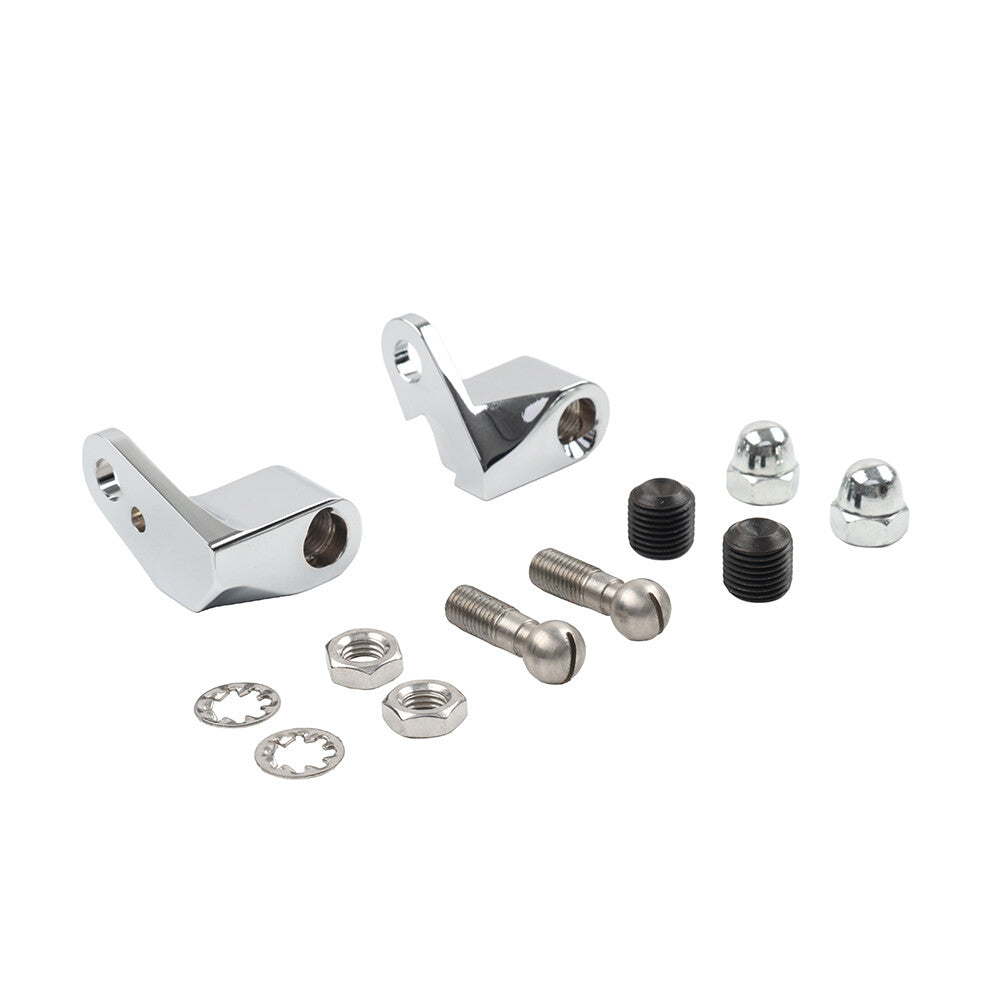Front Turn Signal Mount Fit for Harley Dyna Softail 2003-2017 Sportster XL 1986-2003