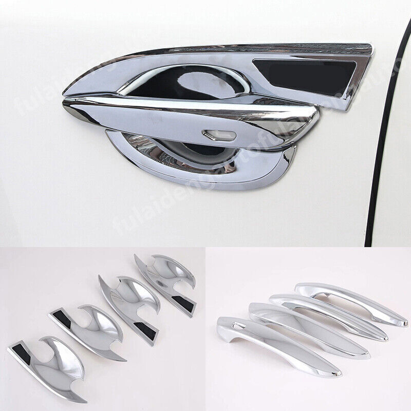 for Mazda 3 Axela 2019-23 ABS Chrome Outside Door Handle Cup Bowl Cover Trim 8X