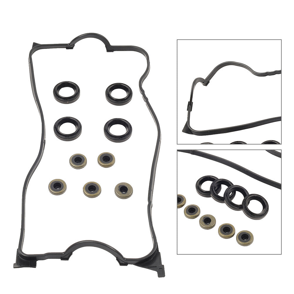 Valve Cover Gasket Set for Honda for Civic DX EX LX DEL 1.6L SOHC L4 D16Y7 D16Y8