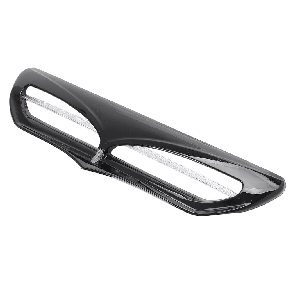 Motorcycle Batwing Fairing Vent Trim LED Light Fit for Harley 14-UP FLHX FLHTCU ABS