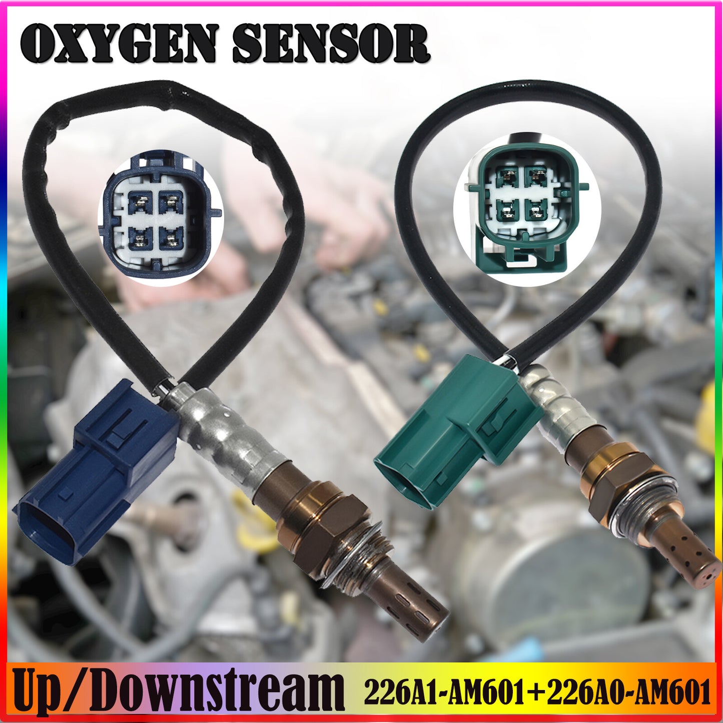 2x Oxygen Sensor Up/Downstream For 2003-2006 for Nissan 350Z for Infiniti G35 V6 V8 3.5L