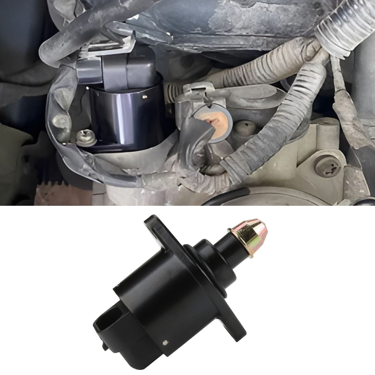 Idle control valve is suitable for throttle stepper motors used to stabilize engine operation 90380