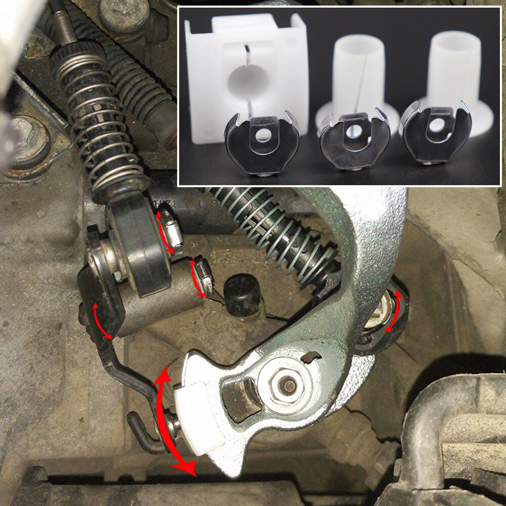 for VW for Golf MK4 Gear Selector Wiring Lock Washer Shift Relay Lever Slide Bushing