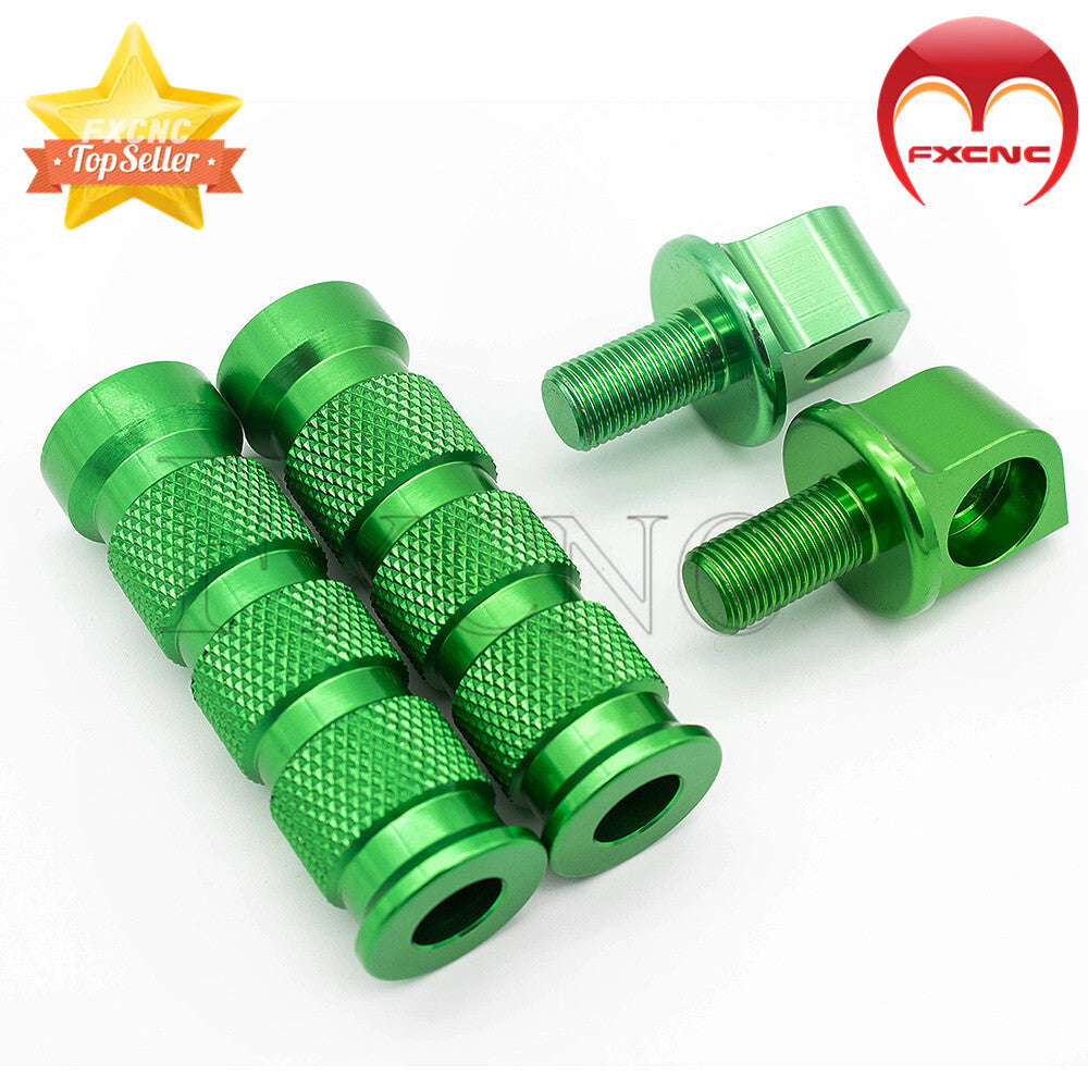CNC rear rest foot spikes, footstools, and gears are suitable for ZX7R, ZX9R, ZX10R, ZX12R, Z750, and Z1000-.