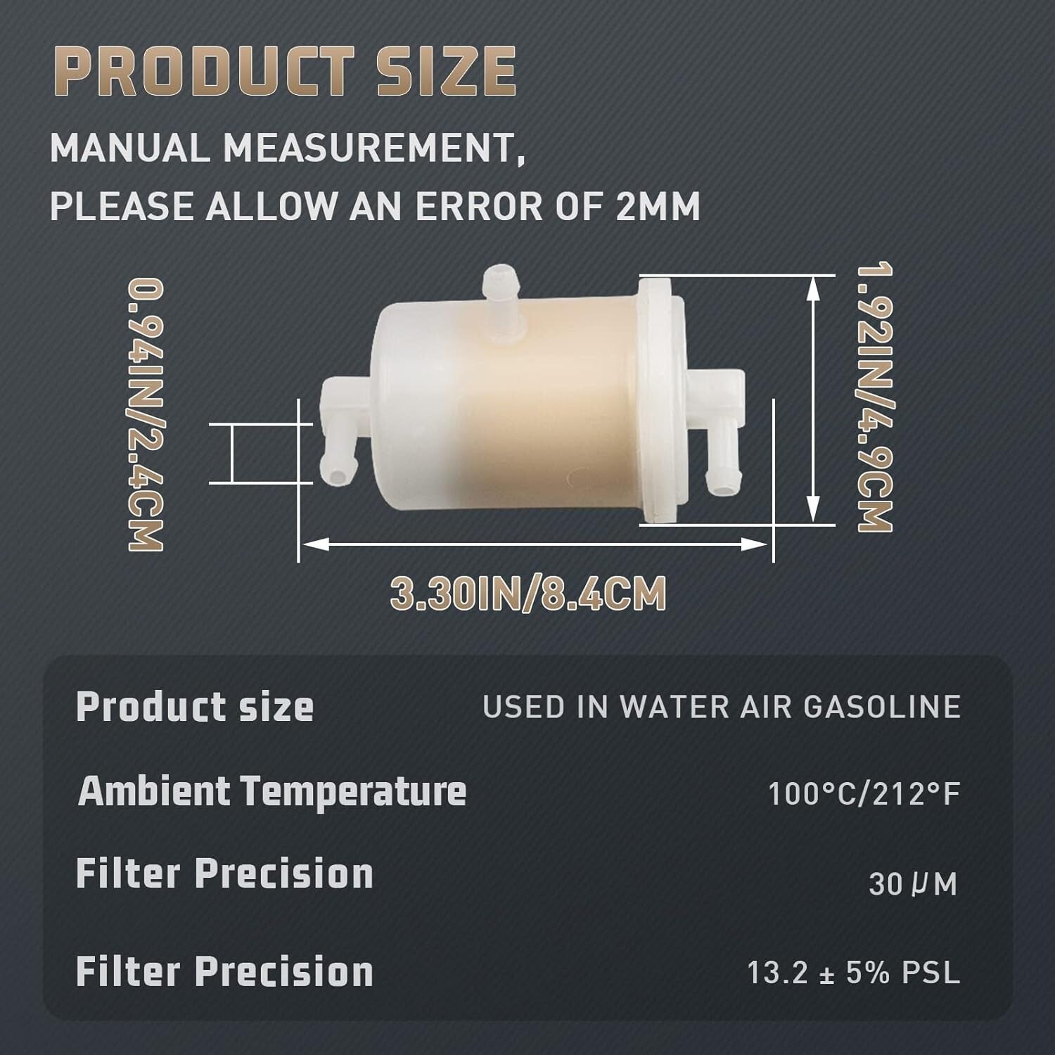 1963730096 Fuel Filter For Lombardini 15Ld 44015Ld 500/15Ld 315/3Lld 450/3Ld510