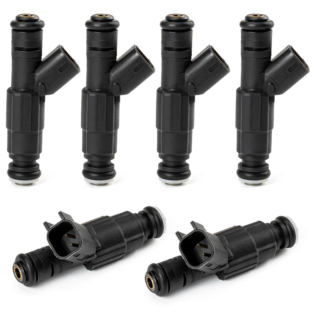 6-pack of upgraded fuel injectors for Jeep Cherokee, Grand Cherokee, and for Dodge 0280155784