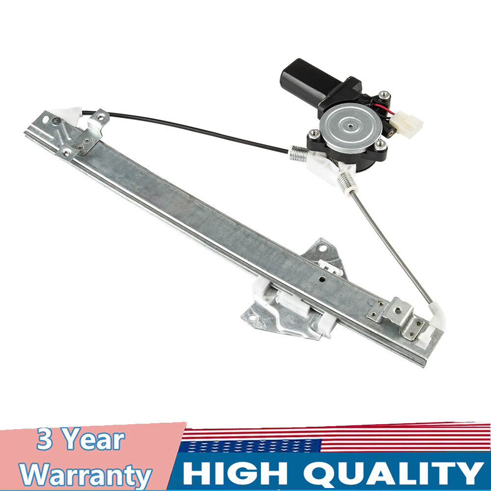 Left rear window adjuster and motor assembly for Mitsubishi Montero 1992 - 1996