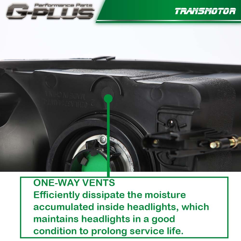 Smoke/chrome headlights are suitable for 2002-2005 for Dodge for Ram 1500 2500 3500 models.