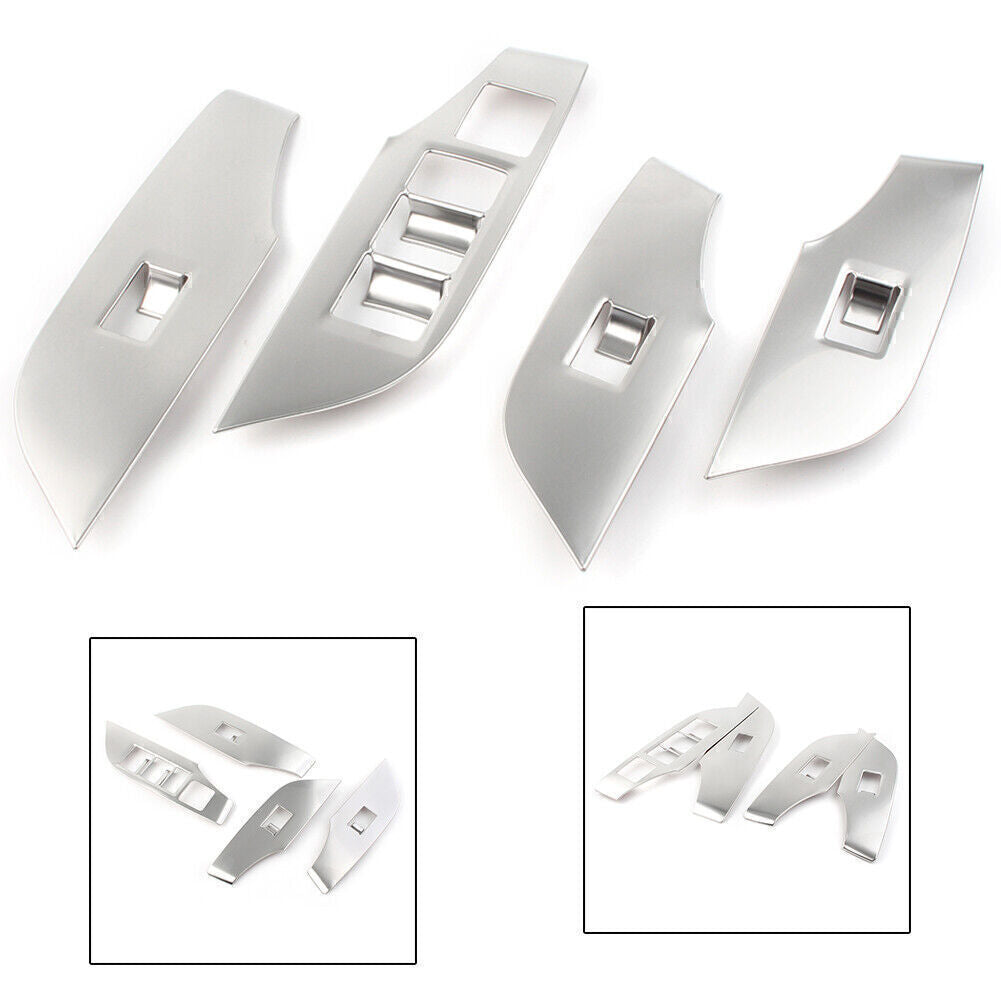 for Toyota RAV4 2019-2024 Edelstahl