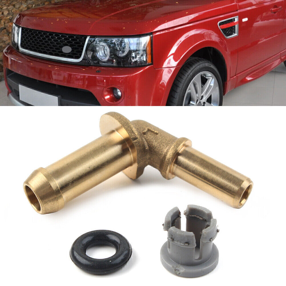 Car Thermostat Water Outlet Tube Connector Kit for Land Rover for Range Rover 2010+