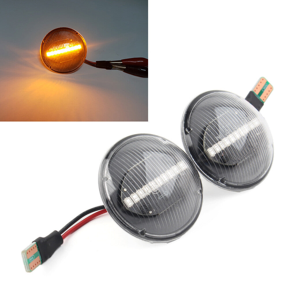 Fit for Land Rover for Range Rover L322 2002-12 Dynamic LED Side Marker Indicator Light