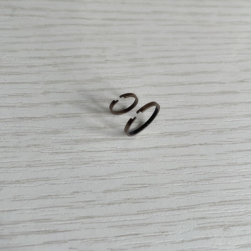 k03 k04 Piston ring/sealing ring step clearance turbine side and compressor side